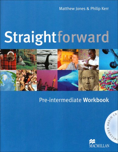 Beispielbild fr Straightforward Pre-Intermediate Workbook: Workbook Without Key Pack zum Verkauf von medimops