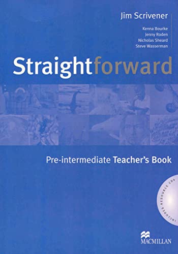 Imagen de archivo de Straightforward Pre Intermediate Teacher's Book Pack a la venta por Hamelyn