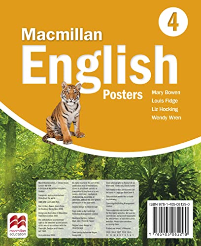 Imagen de archivo de MAC Eng 4 Teacher's Posters Bowen, Mary; Fidge, Louis; Hocki a la venta por Iridium_Books