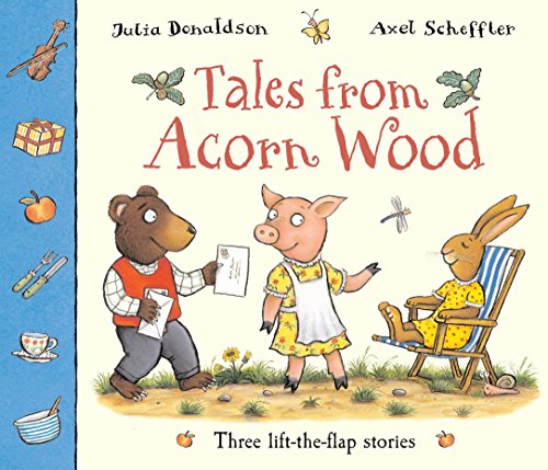 9781405090254: Tales from acorn wood: Three Lift-the-flap Stories