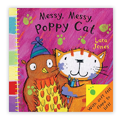 9781405091114: Poppy Cat Peekaboos: Messy Messy, Poppy Cat