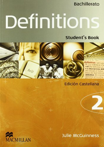 Imagen de archivo de Definitions Course 2. Students Book - Edicin Castellano - 9781405094290 a la venta por Hamelyn