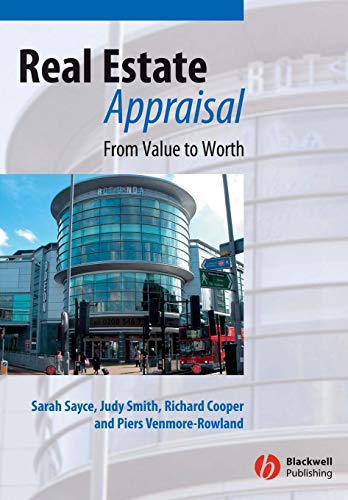 9781405100014: Real Estate Appraisal: From Value to Worth