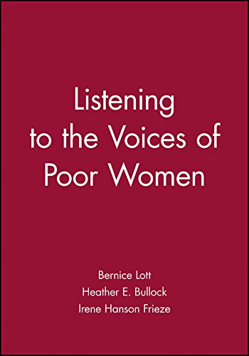 Imagen de archivo de Listening to the Voices of Poor Women a la venta por ThriftBooks-Atlanta