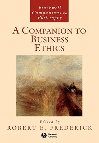 Imagen de archivo de A Companion to Business Ethics (Blackwell Companions to Philosophy) a la venta por WorldofBooks