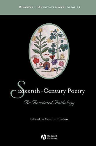 9781405101158: Sixteenth-Century Poetry: An Annotated Anthology