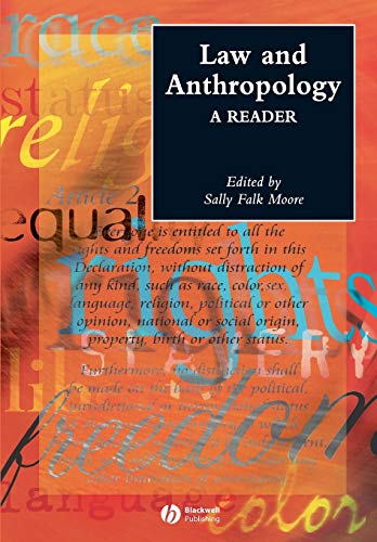 9781405102285: Law and Anthropology: A Reader