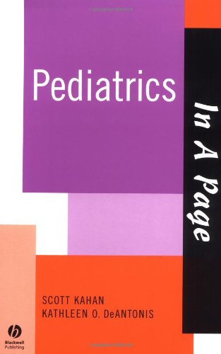 Stock image for In a Page Pediatrics for sale by SecondSale