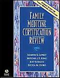Beispielbild fr Family Medicine Certification Review zum Verkauf von HPB-Ruby