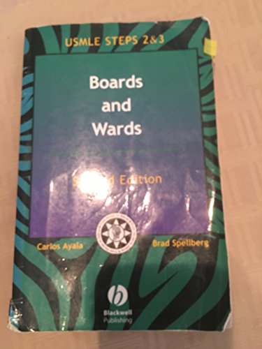 Imagen de archivo de Boards and Wards: A Review for USMLE Steps 23 a la venta por Hafa Adai Books