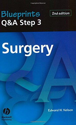 Blueprints Q&a Step 3 Surgery (9781405103985) by Nelson, Edward W.