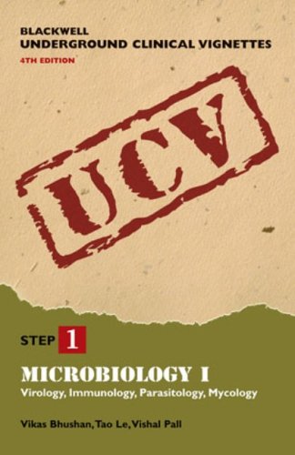 Stock image for Microbiology I: Virology, Immunology, Parasitology, Mycology (Blackwell's Underground Clinical Vignettes) for sale by HPB-Red