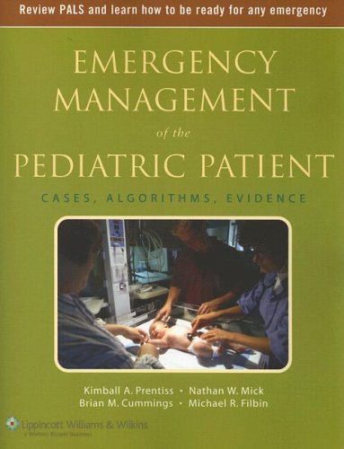 9781405104883: Emergency Management of the Pediatric Patient: Cases, Algorithms, Evidence: Promoting and Protecting the Public's Health (Blueprints Q&A Series)