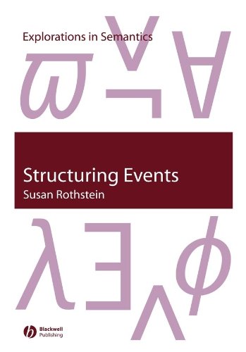 Stock image for Structuring Events: A Study in the Semantics of Lexical Aspect for sale by Phatpocket Limited