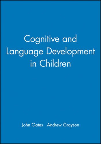 9781405110457: Cognitive and Language Development in Children
