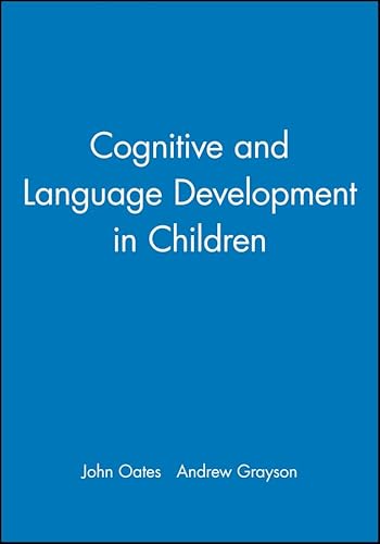 9781405110457: Cognitive and Language Development in Children (Child Development)