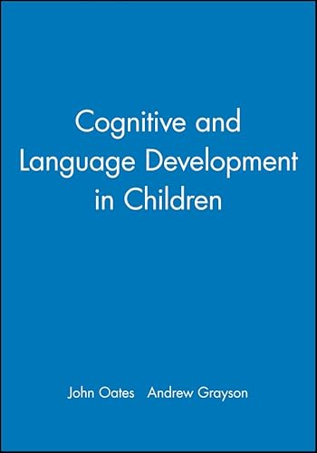 Stock image for Cognitive and Language Development in Children for sale by Better World Books