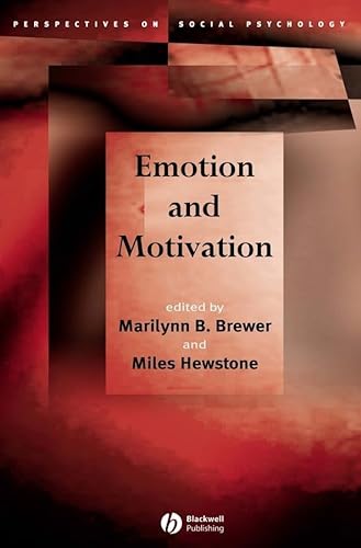 Imagen de archivo de Emotion and Motivation (Perspectives on Social Psychology) a la venta por AwesomeBooks