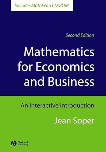 9781405111263: Mathematics for Economics and Business: An Interactive Introduction