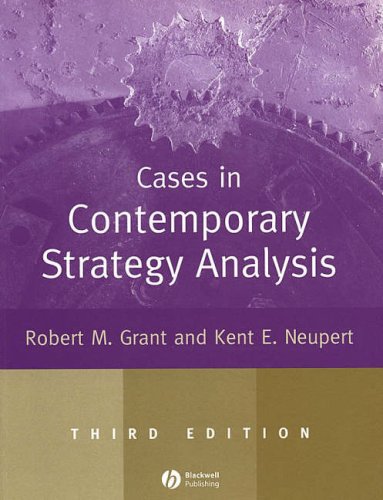 9781405111805: Cases in Contemporary Strategy Analysis