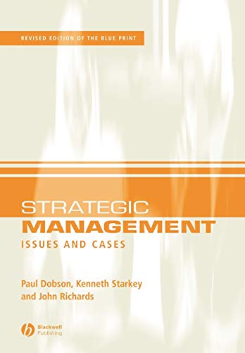 Stock image for Strategic Management Issues and Cases for sale by WorldofBooks