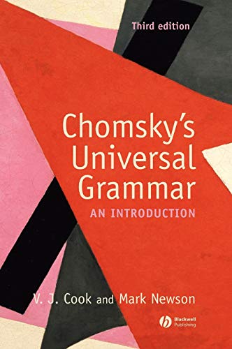 Imagen de archivo de Chomsky's Universal Grammar a la venta por Blackwell's