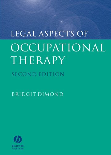 Stock image for Legal Aspects of Occupational Therapy for sale by Better World Books