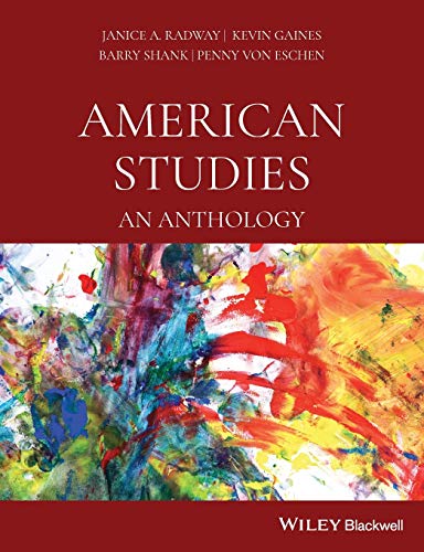 Beispielbild fr American Studies: An Anthology zum Verkauf von HPB-Red