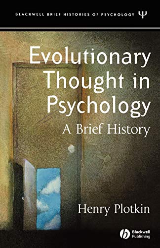 Evolutionary Thought in Psychology: A Brief History (9781405113786) by Plotkin, Henry