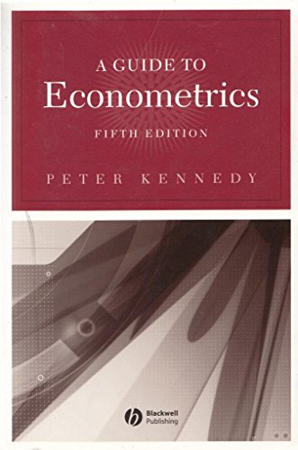 Stock image for A Guide to Econometrics for sale by WorldofBooks