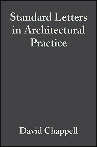 9781405115568: Standard Letters in Architectural Practice