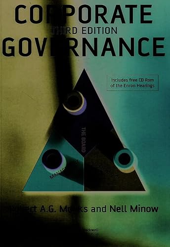 Corporate Governance (9781405116985) by Robert A.G. Monks; Nell Minow