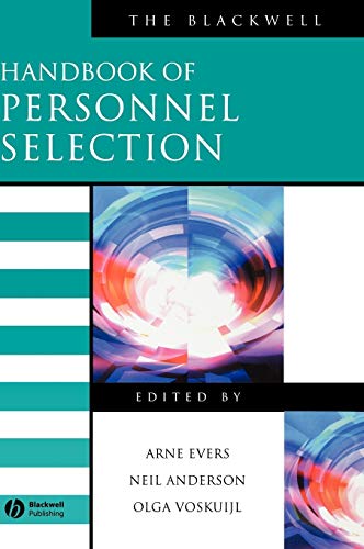 9781405117029: The Blackwell Handbook of Personnel Selection