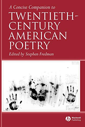 9781405120036: Concise Companion to 20th century American Poetry