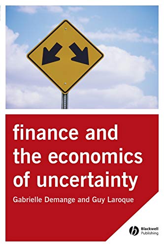 Beispielbild fr Finance & Economics of Uncertainty zum Verkauf von WorldofBooks