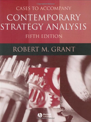 9781405124089: Contemporary Strategy Analysis: Cases