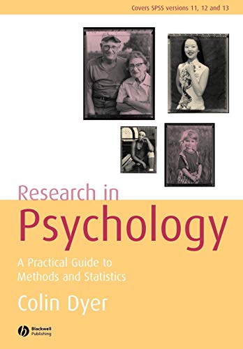 Beispielbild fr Research in Psychology: A Practical Guide to Methods and Statistics zum Verkauf von WorldofBooks