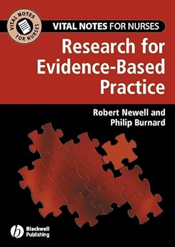 Beispielbild fr Vital Notes for Nurses: Research for Evidence "Based Practice zum Verkauf von WorldofBooks