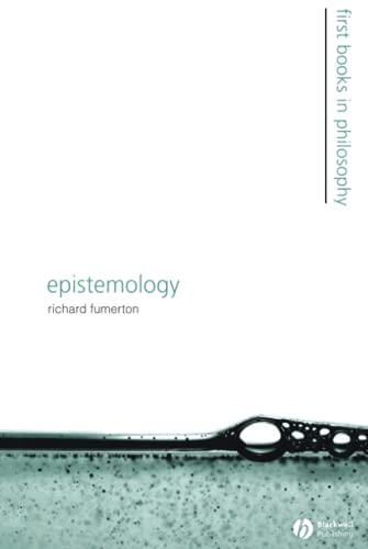 Stock image for Epistemology (First Books in Philosophy) for sale by HPB-Red