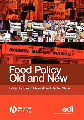 Imagen de archivo de Food Policy Old and New a la venta por Better World Books