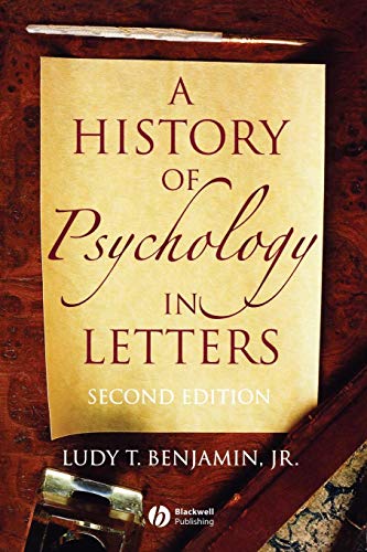 Stock image for A History of Psychology in Letters for sale by SecondSale