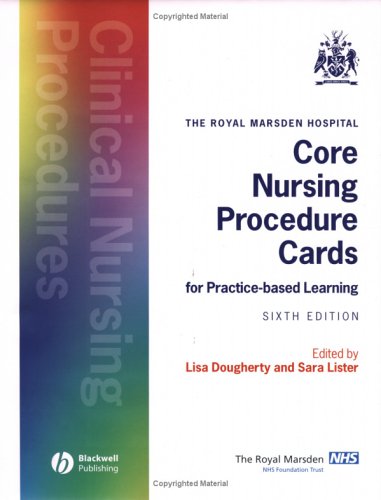 Stock image for The Royal Marsden Hospital Core Nursing Procedure Cards for Practice-based Learning for sale by Phatpocket Limited