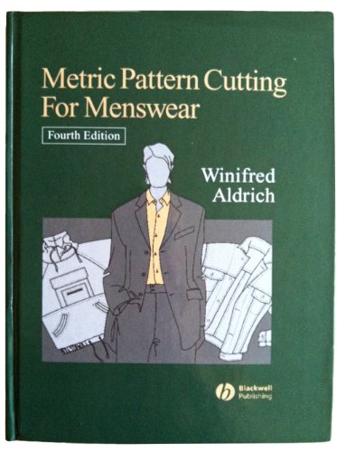 9781405131414: Metric Pattern Cutting for Menswear: Including Unisex Clothes And Computer Aided Design