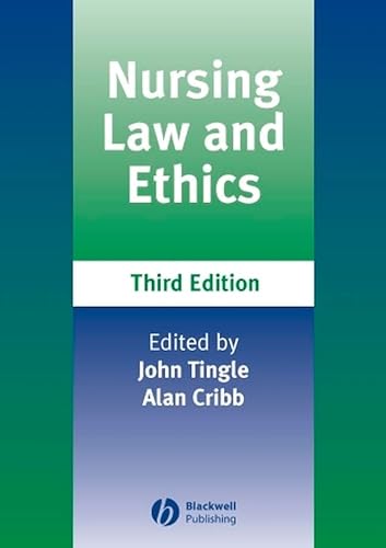 Imagen de archivo de Nursing Law and Ethics a la venta por Webbooks, Wigtown