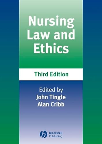 Stock image for Nursing Law and Ethics for sale by Better World Books