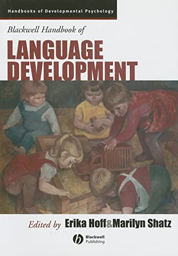 Stock image for Blackwell Handbook of Language Development for sale by Better World Books