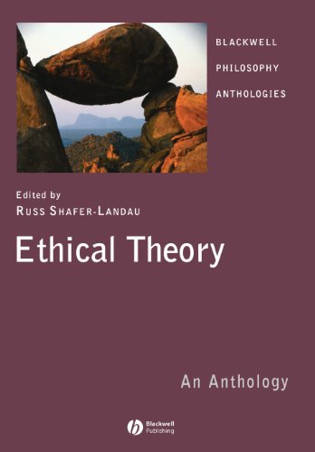 Imagen de archivo de Ethical Theory: An Anthology a la venta por Anybook.com