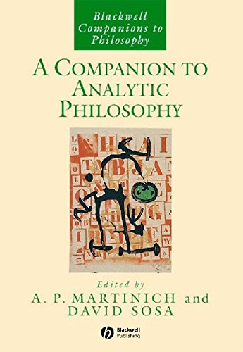 9781405133463: Companion to Analytic Philosophy: 58 (Blackwell Companions to Philosophy)