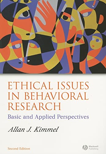 Stock image for Ethical Issues in Behavioral Research for sale by Blackwell's