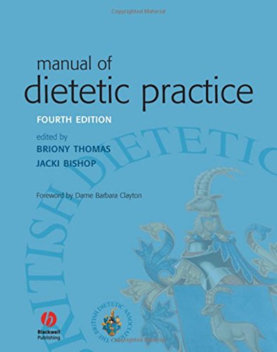 Beispielbild fr Manual of Dietetic Practice zum Verkauf von Anybook.com